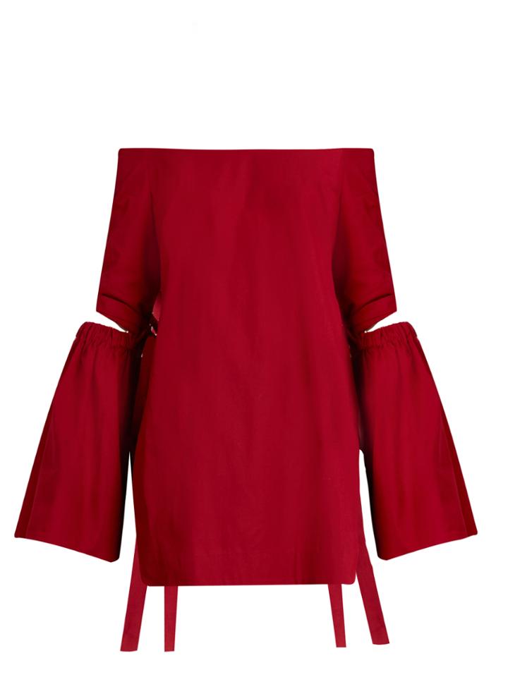 Ellery Cyril Off-the-shoulder Cotton Top
