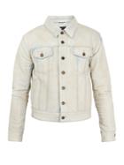 Saint Laurent Classic Bleached-denim Jacket