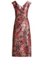Erdem Joyti Floral Jacquard Dress