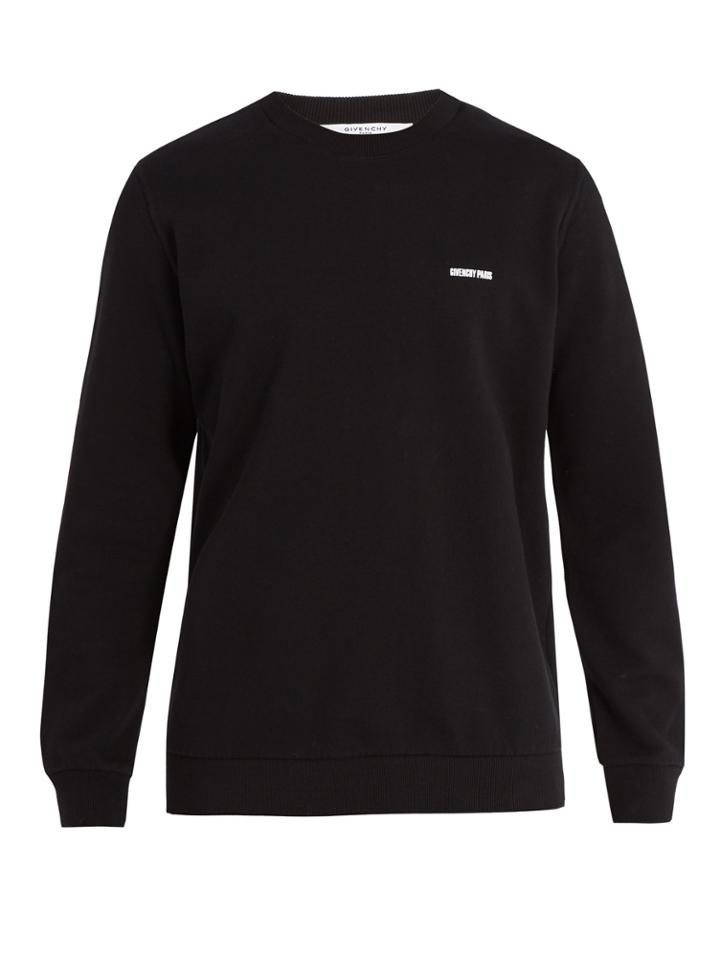 Givenchy Cuban-fit Statue-print Cotton Sweatshirt