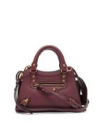 Matchesfashion.com Balenciaga - Neo Classic Mini Leather Bag - Womens - Burgundy