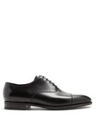 Matchesfashion.com John Lobb - City Ii Leather Oxford Shoes - Mens - Black