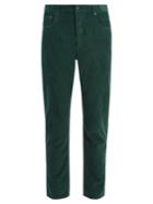 Prada Slim-leg Cotton-corduroy Trousers