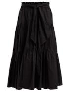 Proenza Schouler Cotton Tiered Midi Skirt