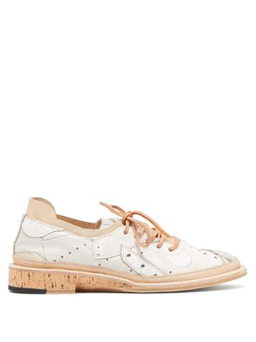 Peterson Stoop Straight Recycled Low-top Leather Trainers