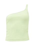 Gauge81 - Chize One-shoulder Ribbed Top - Womens - Green