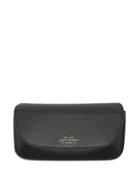 Matchesfashion.com Smythson - Concertina Panama Leather Glasses Case - Mens - Black