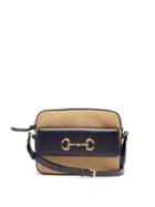 Matchesfashion.com Gucci - 1955 Horsebit Canvas Cross-body Bag - Womens - Beige Multi