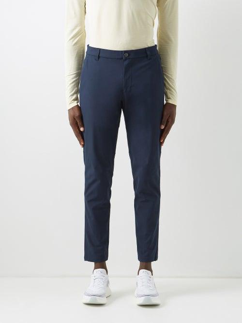 Lululemon - Commission Warpstreme-jersey Trousers - Mens - Navy