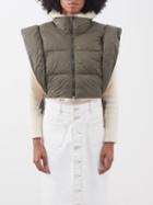 Isabel Marant Toile - Hoodiali Padded Gilet - Womens - Khaki