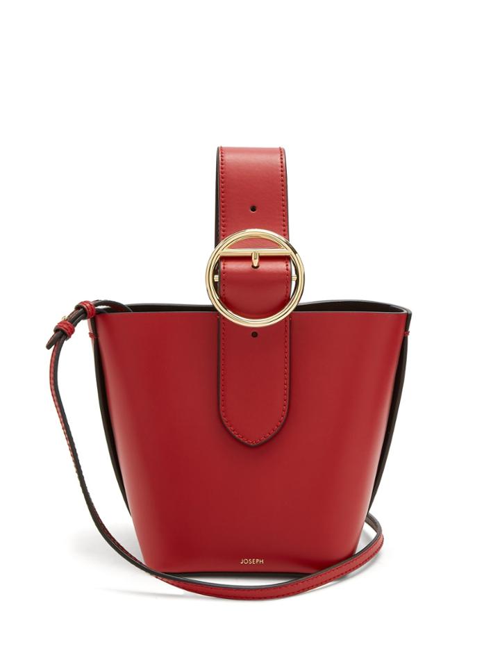 Joseph Sevres Mini Buckle-handle Leather Bag