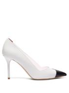 Matchesfashion.com Malone Souliers - Bly Perspex And Leather Pumps - Womens - White Black