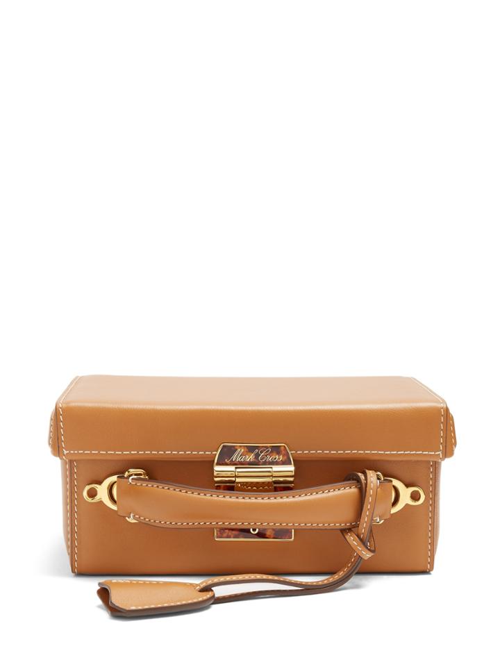 Mark Cross Grace Small Smooth-leather Shoulder Bag