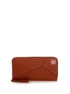 Loewe Puzzle Zip-around Leather Wallet