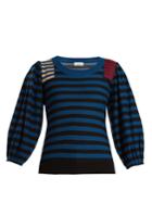 Sonia Rykiel Striped Wool-knit Sweater