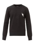 Mens Rtw Givenchy - Padlock-embellished Sweater - Mens - Black