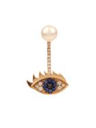 Delfina Delettrez Diamond, Sapphire, Pearl & Yellow-gold Earring