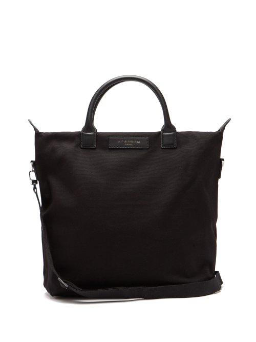 Matchesfashion.com Want Les Essentiels - O'hare Organic Cotton Canvas Tote Bag - Mens - Black