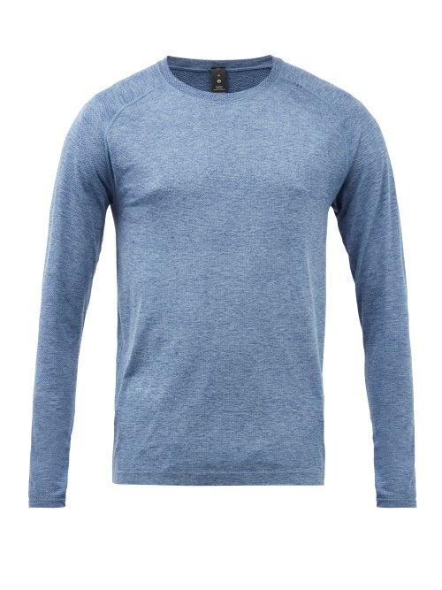 Lululemon - Metal Vent Tech 2.0 Long-sleeved T-shirt - Mens - Blue