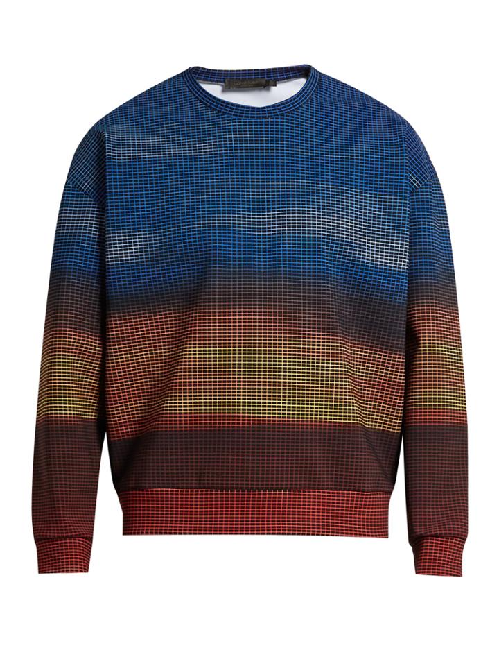 Calvin Klein Collection Pervin Digital-print Sweatshirt