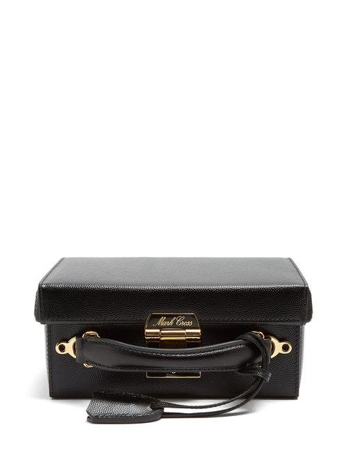 Matchesfashion.com Mark Cross - Grace Small Pebble Leather Shoulder Bag - Womens - Black