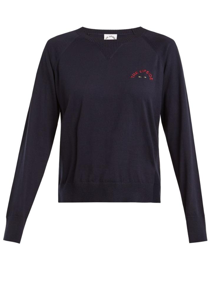 The Upside Wilder Cotton-jersey Sweatshirt