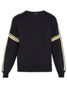 Matchesfashion.com Isabel Marant - Nelson Striped Trim Sweater - Mens - Navy