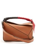 Loewe Wrap Handle Leather Puzzle Bag