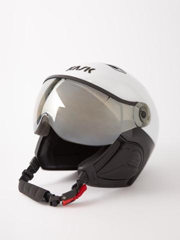 Kask - Class Sport Visor Ski Helmet - Mens - White Silver