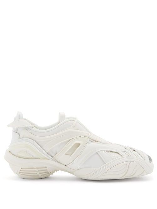 Matchesfashion.com Balenciaga - Tyrex Panelled Trainers - Mens - White