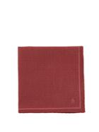 Dunhill Polka-dot Print Silk Pocket Square