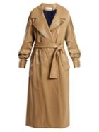 Matchesfashion.com Wanda Nylon - Oversized Coated Trench Coat - Womens - Beige