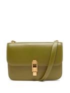 Saint Laurent - Carr Leather Cross-body Bag - Womens - Khaki