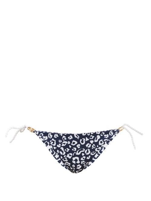 Matchesfashion.com Heidi Klein - Tanzania Leopard-print Reversible Bikini Briefs - Womens - Leopard