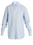Frame Point-collar Cotton-oxford Shirt