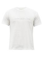 Ludovic De Saint Sernin - Swarovski Crystal-logo Jersey T-shirt - Mens - White