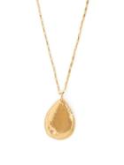 Matchesfashion.com Alighieri - The Trace Of A Tear Gold Plated Pendant Necklace - Womens - Gold