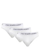 Polo Ralph Lauren - Pack Of Three Logo-jacquard Cotton-blend Briefs - Mens - White
