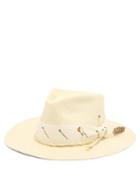 Matchesfashion.com Nick Fouquet - Pontillac Ribbon-trimmed Straw Hat - Mens - Beige