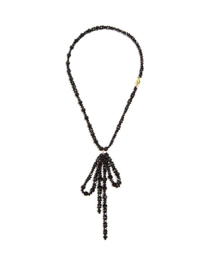 Simone Rocha Bow-pendant Beaded Necklace