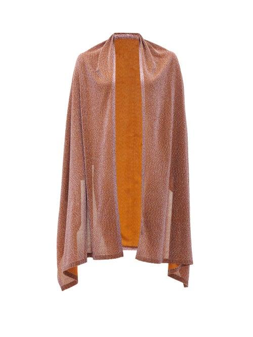 Matchesfashion.com Missoni - Metallic Lame Shawl - Womens - Pink