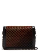 Bottega Veneta Montebello Mini Leather And Velvet Cross-body Bag