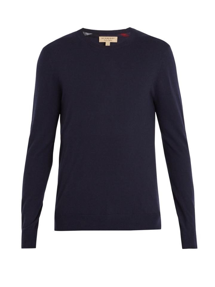 Burberry Crew-neck Cashmere Sweater