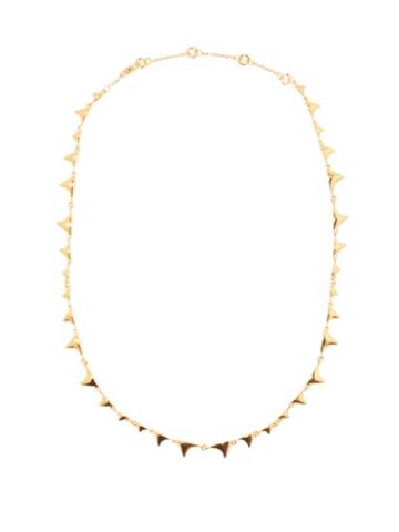 Ladies Jewellery Dominic Jones - Thorn 18kt Gold-plated Recycled-silver Necklace - Womens - Yellow Gold