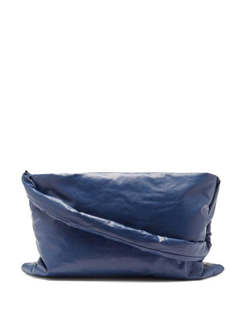 Matchesfashion.com Kassl Editions - Square Small Shoulder Bag - Womens - Navy