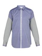 Matchesfashion.com Comme Des Garons Shirt - Dobby Diamond Print Cotton Shirt - Mens - Grey Multi