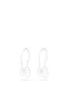 Matchesfashion.com Lemaire - Pearl Creole Two-drop Earrings - Womens - Silver