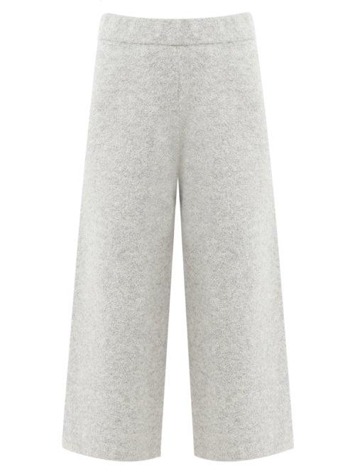 Matchesfashion.com Lauren Manoogian - Double Face Wide-leg Trousers - Womens - Light Grey