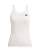 The Upside Focus Logo-embroidered Cotton Tank Top