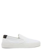 Matchesfashion.com Saint Laurent - Venice Canvas Loafers - Womens - White
